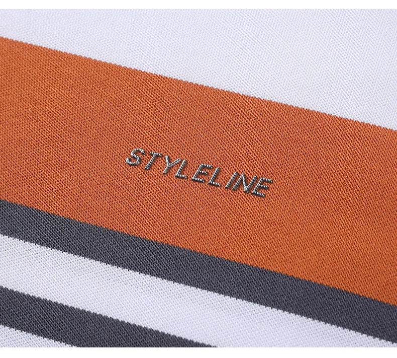 High end fashion brand polo shirt striped short sleeved men's 2024 summer letter print comfortable and breathable casual T-shirt 27