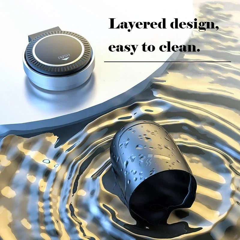 Car Ashtray LED Light Universal Alloy Ash Tray Aluminum Cup Smokeless Flame Retardant Cigarette Holder Box