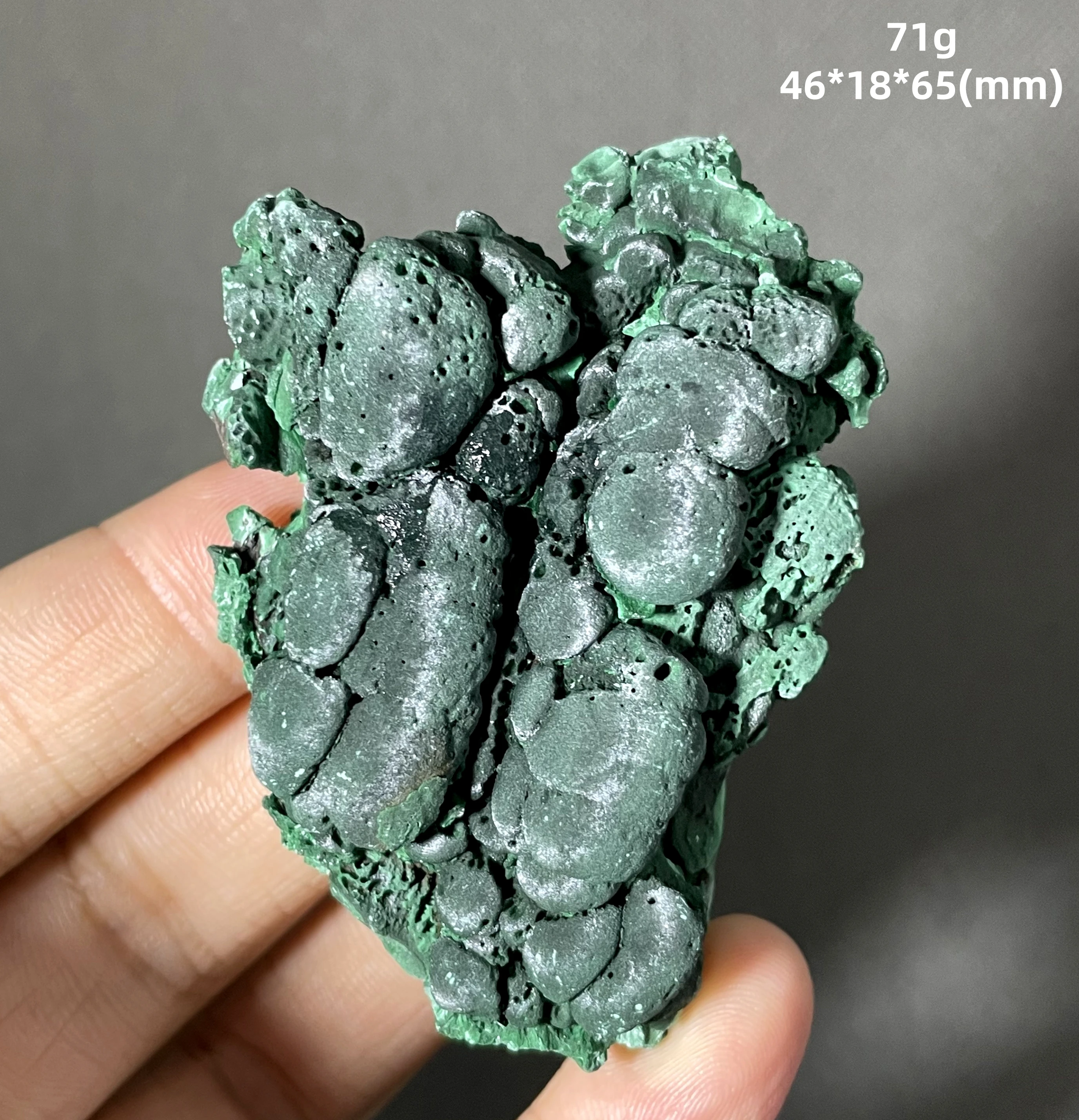 Natural velvet Malachite mineral specimen + healing quartz crystals and stones rock gemstone 4