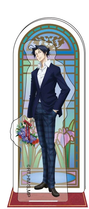 Anime Fans Geschenke Moriarty der Patriot Louis James HD-Figuren Doppel einfügung Acryl ständer Desktop-Ornament-Serie über 15cm – Detail 5