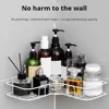 Bathroom Shelf Makeup Storage Organizer Aluminum Alloy Shampoo Rack Shower Shelf Bathroom Accessories No Drill Wall Shelf 2