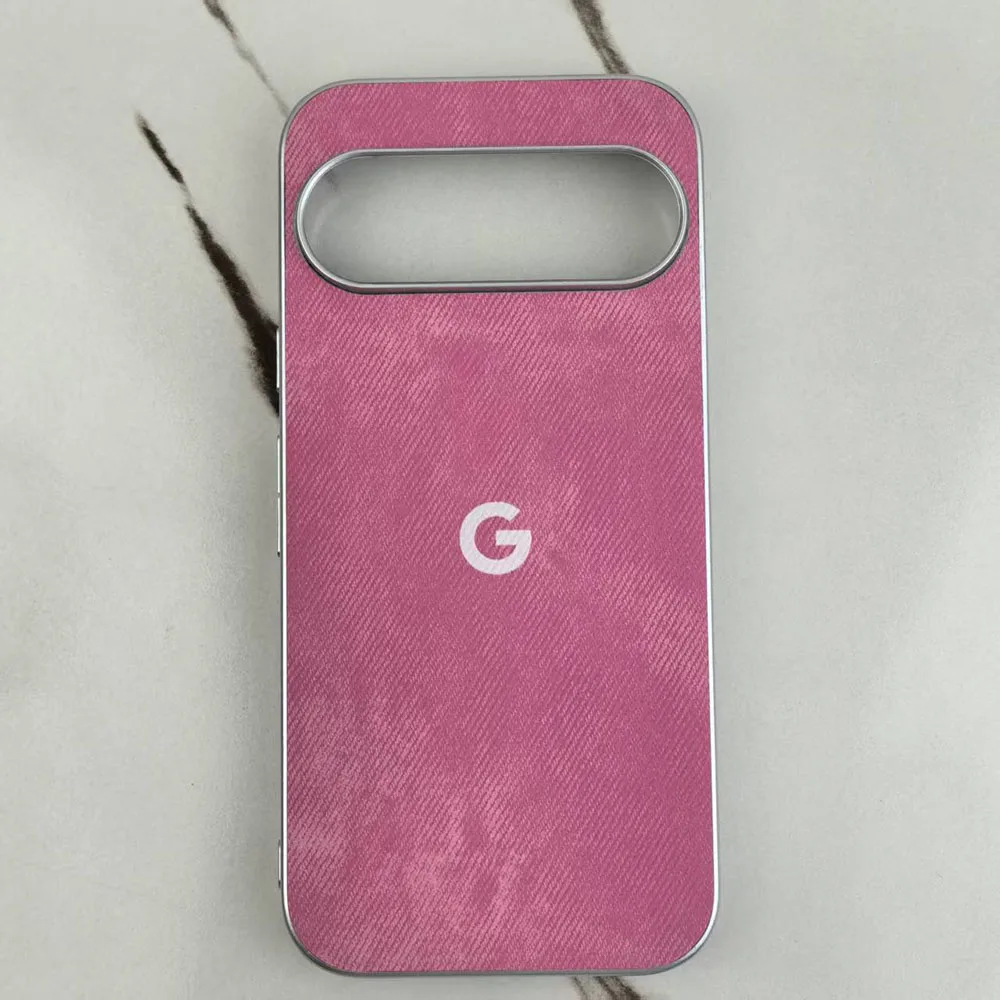 Premium Minimalist Denim Fabric Phone Case - Non-Slip & Anti-Fall Protection