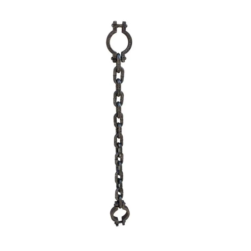 funny Prisoner uniform chain plastichandcuff chain props Cosplay axe pirate hook decorative pendant party props