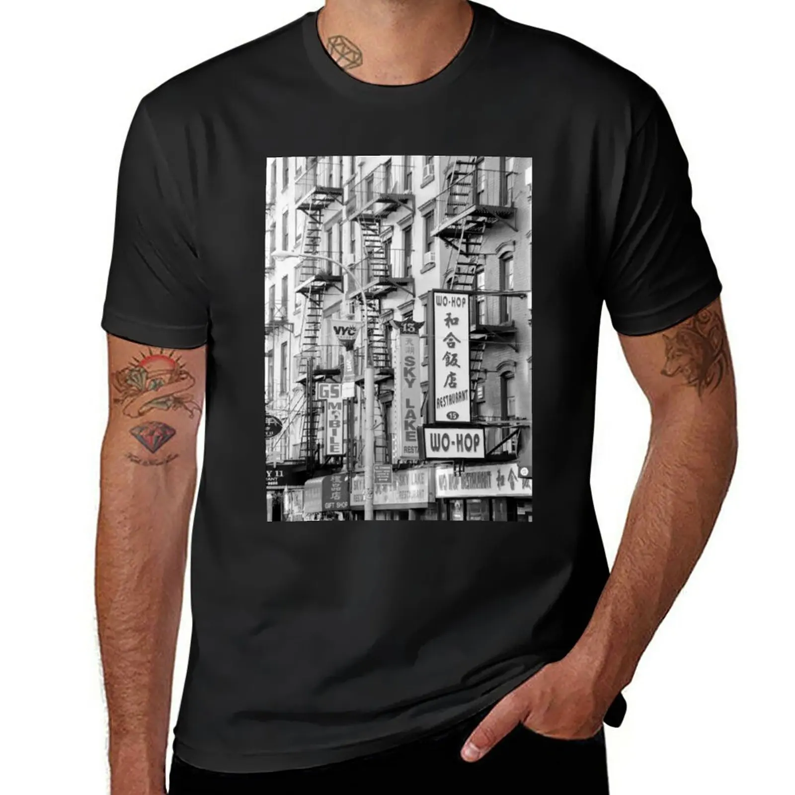 

WO-HOP T-Shirt cute clothes plain customs design your own Short sleeve tee mens vintage t shirts