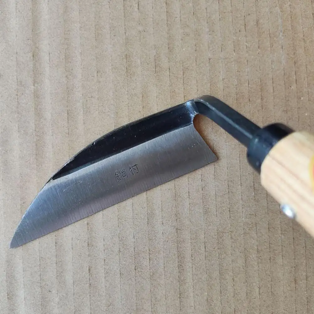 Description Picture 6 of itemPremium Japanese Style Weeding Sickle with Wooden Handle, Garden Maintenance Tool, Sharp for Cultivating