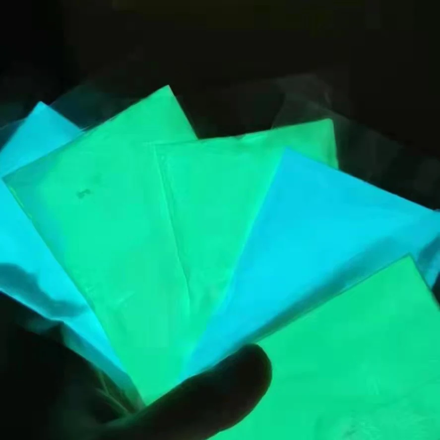 Nail Powder Luminous Pigment 10g/Bag Glowing Luminescent Powder-Phosphor Pigment Noctilucent Long-Lasting Glow in Dark Dust Nail Enamel Powder DIY Glow Powder