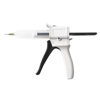 Pistola per colla, pistola per colla dispenser da 30 ml Strumento manuale in plastica con manico a tubo singolo per pressare e spremere
