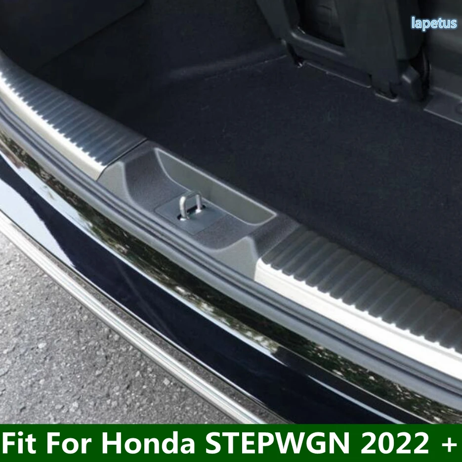 

Fit For Honda STEPWGN 2022 2023 Rear Bumper Trunk Door Inner Sill Scuff Protect Panel Cover Trim Accessories Exterior Refit Kit