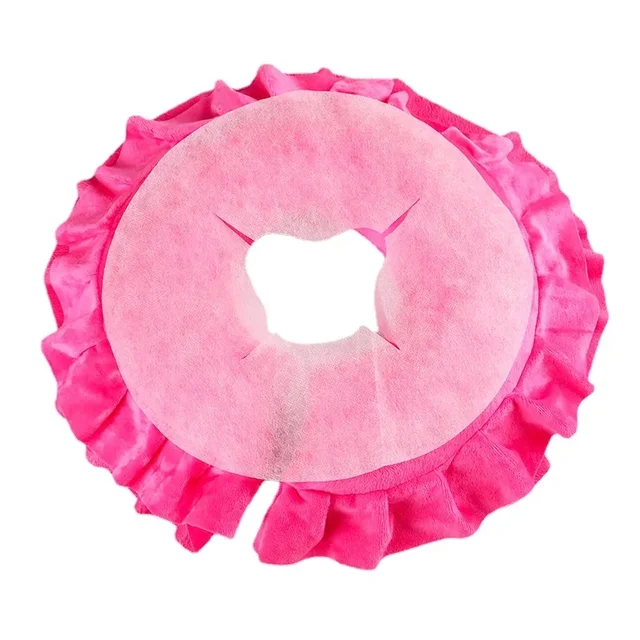 100Pcs Disposable Massage Table Sheets Headrest Pads Face Pillow Cover Cushion Cover Massage Face Cradle Table Head Rest Covers 2