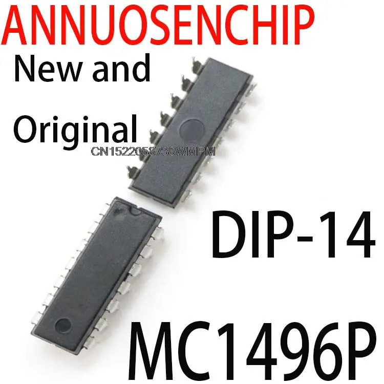 10pcs New And Original Mc1496 Dip14 Balanced Modulator /demodulator