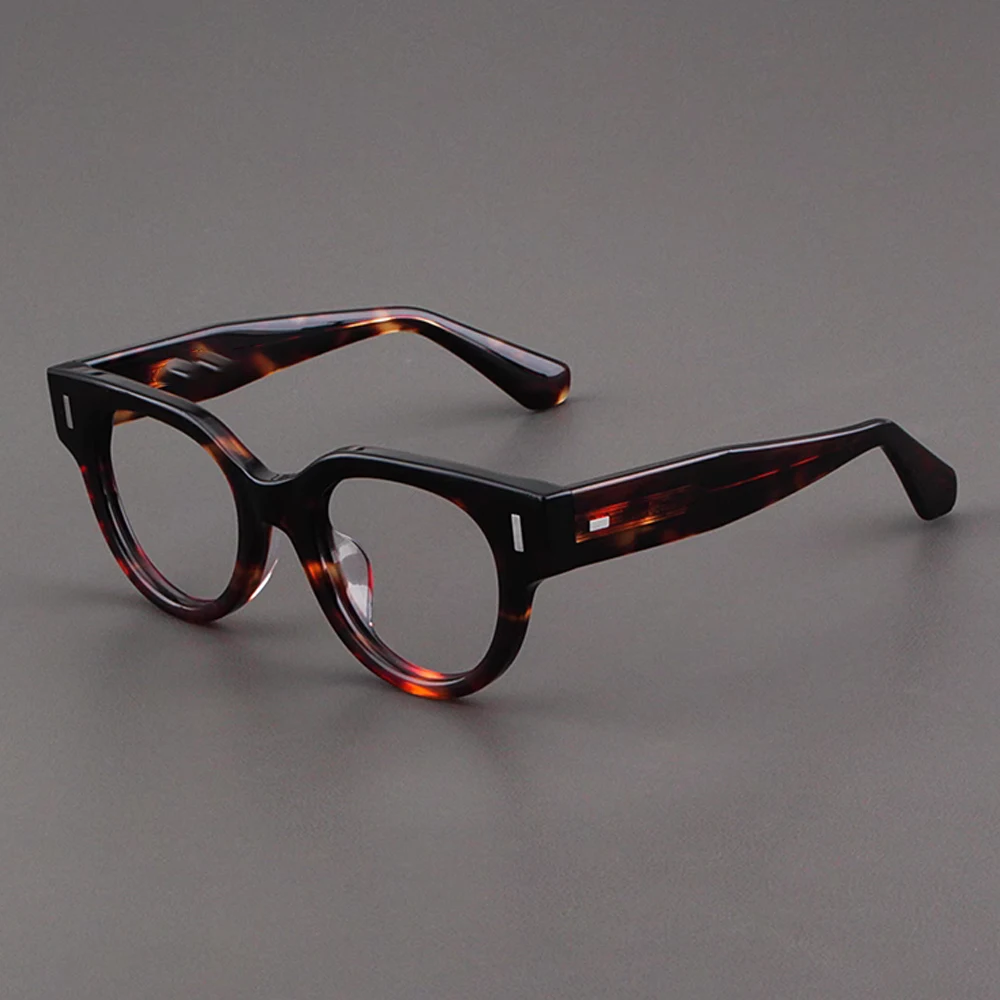 

Retro Acetate Oval Eyeglasses Frames for Men High Quality Design Optical Eyeglasses Myopia Reading Women Prescription Eyewear