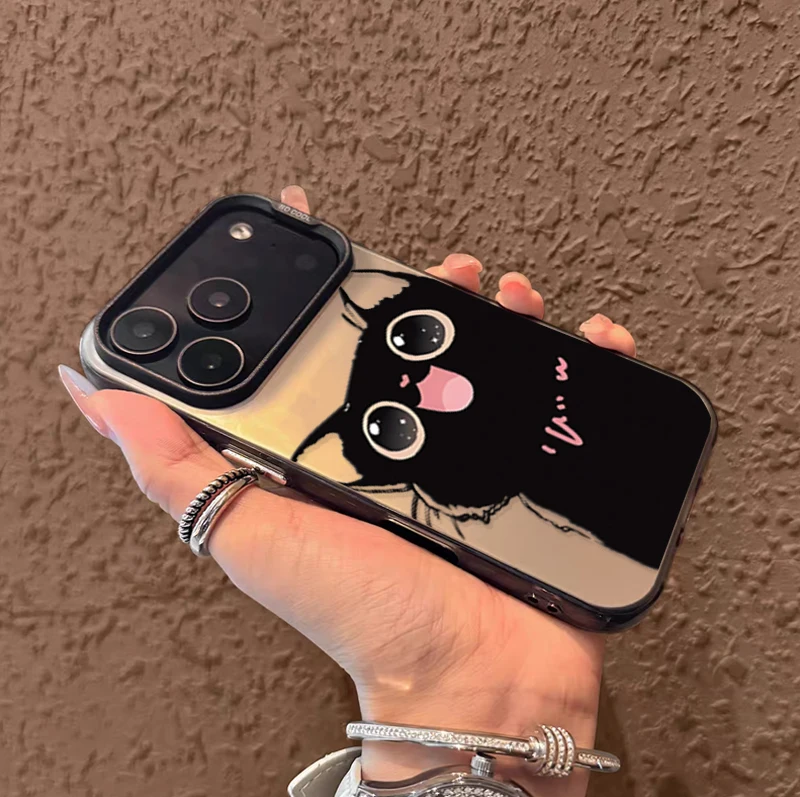 Cute Black Cat Cover - Stylish Protective Case