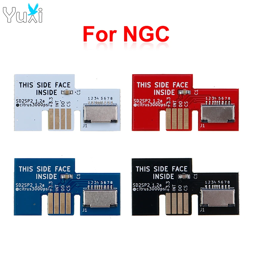 Yuxi Sostituzione Adattatore Per Scheda Micro Sd Lettore Di Schede Tf Per Gamecube Ngc Sd2Sp2 Adattatore Sdload Sdl