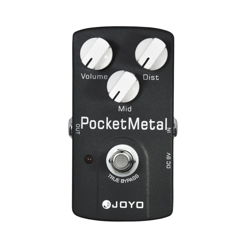 

JOYO JF-35 POCKET METAL Electric Violao Distortion Pedal Drive Mid Tone True Bypass Guitar Bass Accessories