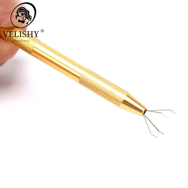 1Pc Jewelry Holder Diamonds Gemstones Grabbing Catcher Grabber Tweezers