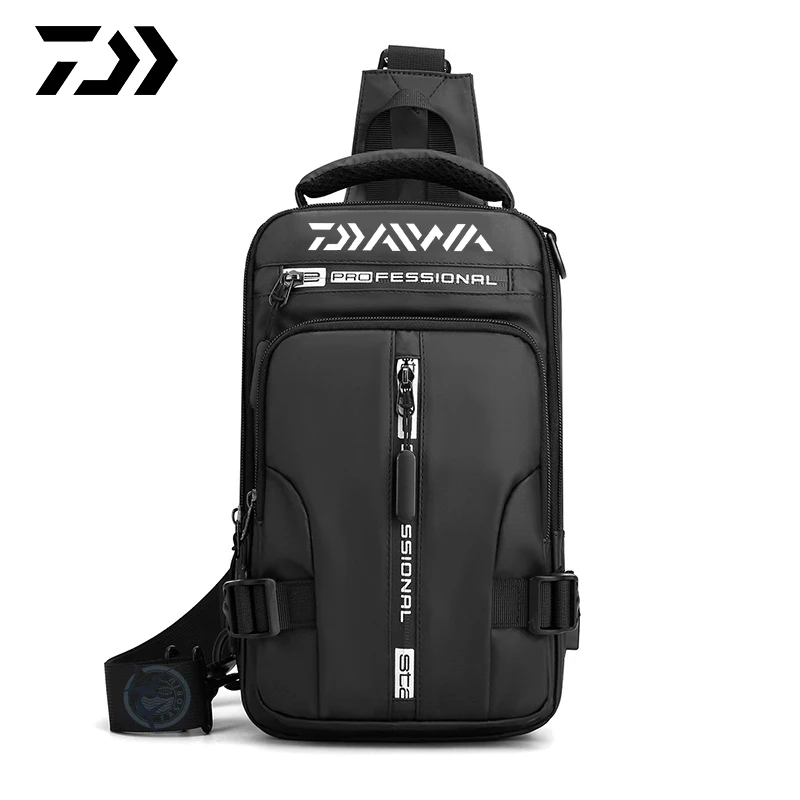 Daiwa Men Women Single Shoulder Fishing Bags Waterproof Leisure Multi  Function Backpacks Fishing Gear Kit - AliExpress