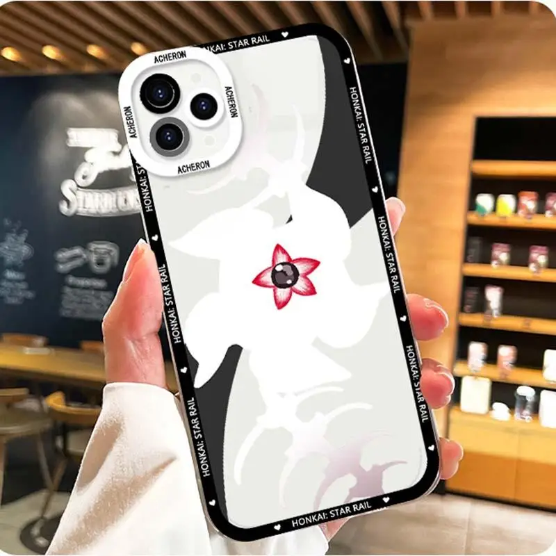Soft Firefly Silicone Case with Honkai Star Rail Design
