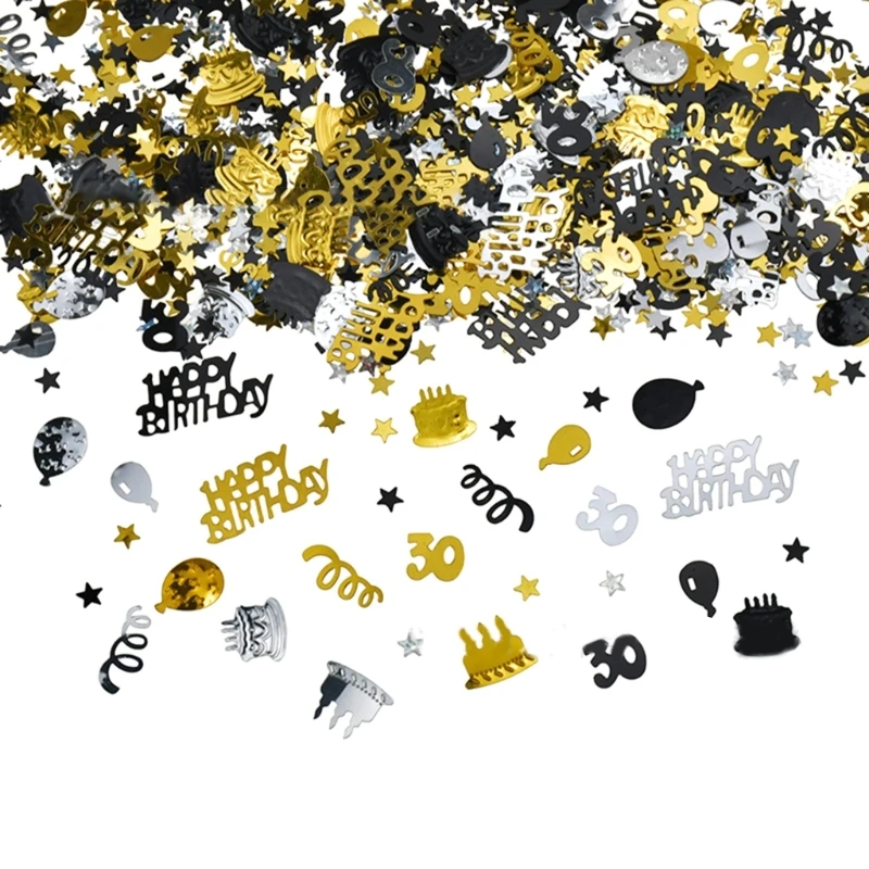Birthday Party Confettis Gold Table Decoration For Party Decorations Paper Confetti