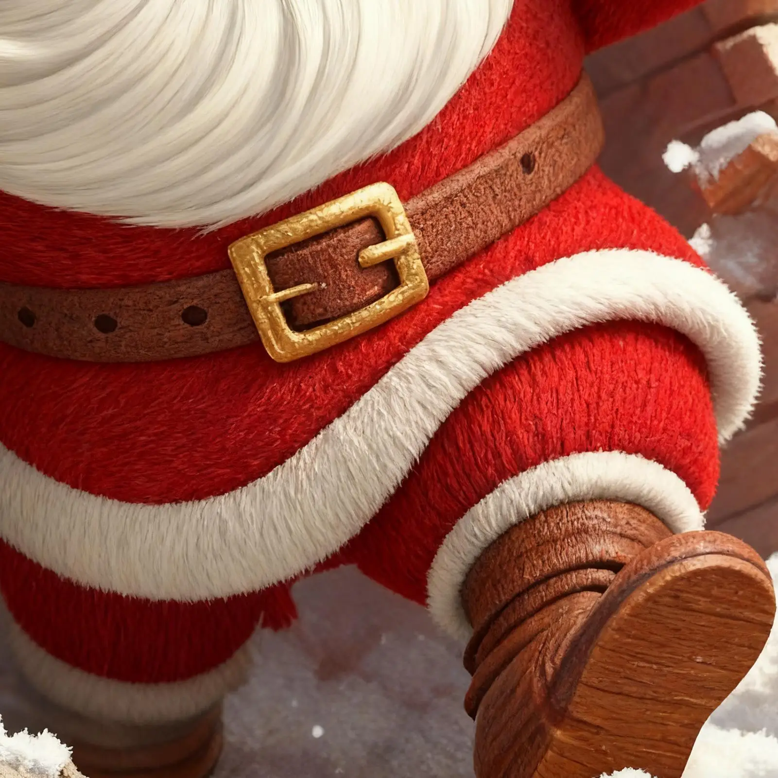 Santa Wall Decal Christmas Santa Breaking Brick Wall Stickers Decor Seasonal Decal For Home Party Living Room Bedroom Bathroom