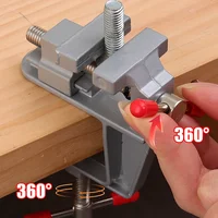 Flat Table Vise Pliers Multi-functional Toggle Clamp Workbench Positioning Fixture Jewelry Make Repair Tool for DIY Craft Mold 1