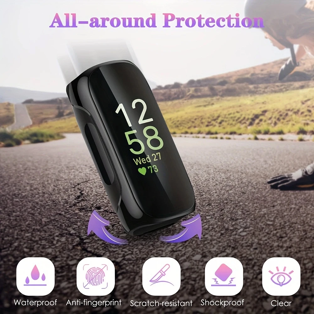 Dual Pack Soft TPU Full Cover Screen Protector and Bumper Protective Shell