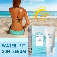 Crème solaire à la centella pour le visage, 50 + pièces, crème solaire blanchissante pour la peau, coréenne, hydratante, soin du corps 3