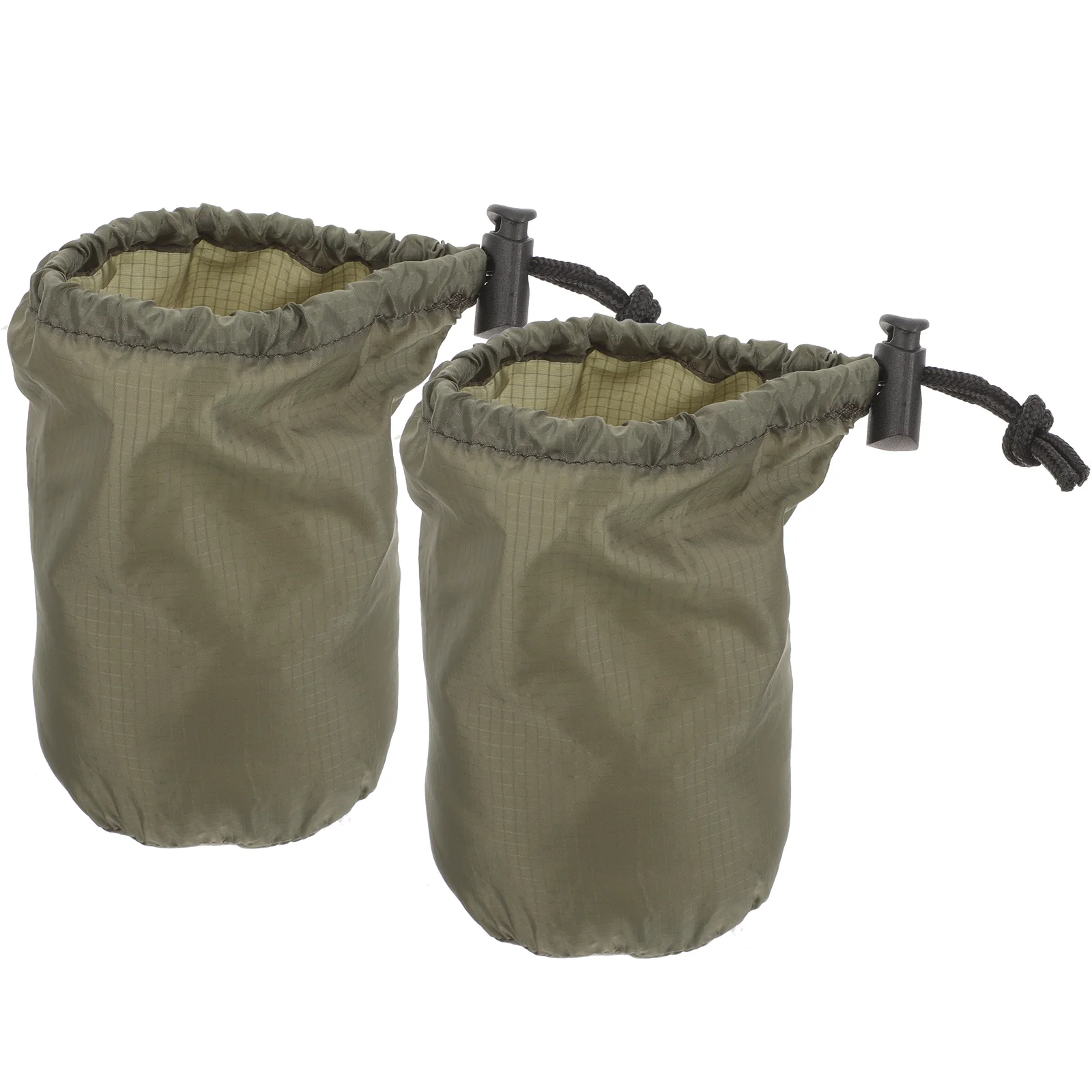 

2 Pcs Outdoor Camping Sleeping Bag Storage Supplies Sack Climbing Holder Drawstring for Travel Stuff Nylon