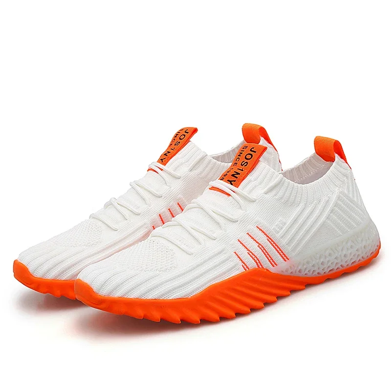 Low Top Casual Shoes Outdoor Breathable Running Shoes Lace Up Mesh Women Men  Sneaker for Jogging Summer Unisex Shoes Size 35-45