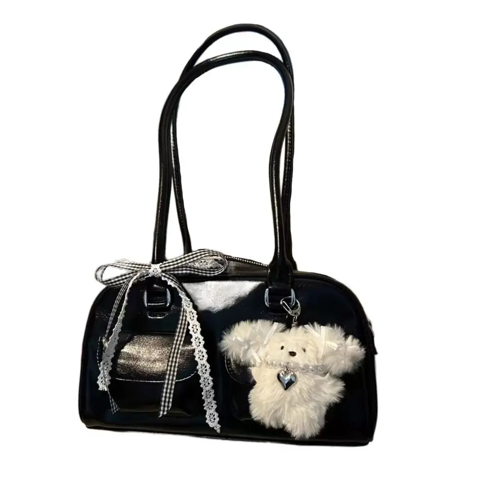 Bolsa Tote Feminina em Material Sintético Retrô