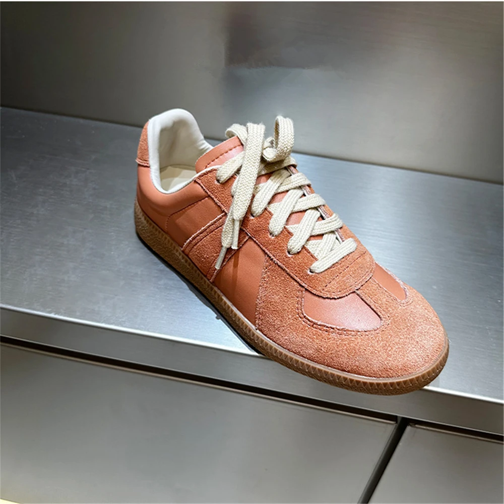 FEDONAS New Genuine Leather Sneakers Cross-tied Comfort Casual Flats Shoes Woman High Quality Sport Shoes Female Sneakers 5