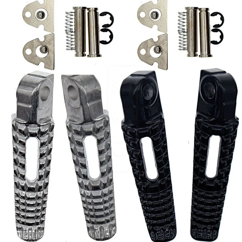 Motorcycle Front&Rear Footrests Motor Foot Pegs Pedal For Suzuki GSXR600 GSXR750 GSXR SV650 SV1000 GSXR1000 2001-2008 motorcycle accessories motorcycle footrests motorcycle foot pedals