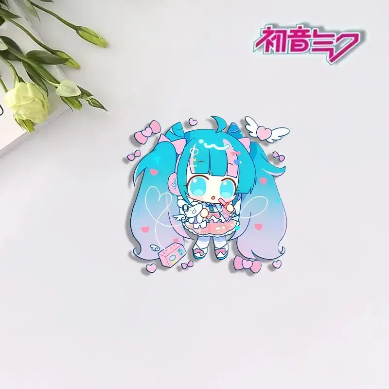 Hatsune Miku 2D Character Brooch Pin for Accessories and Gifts