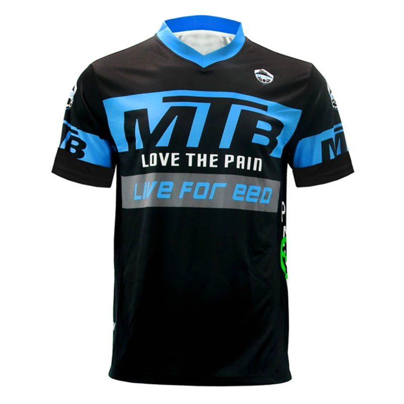 2022 رجل قصير الأكمام الدراجات جيرسي الجبلية الإنح...