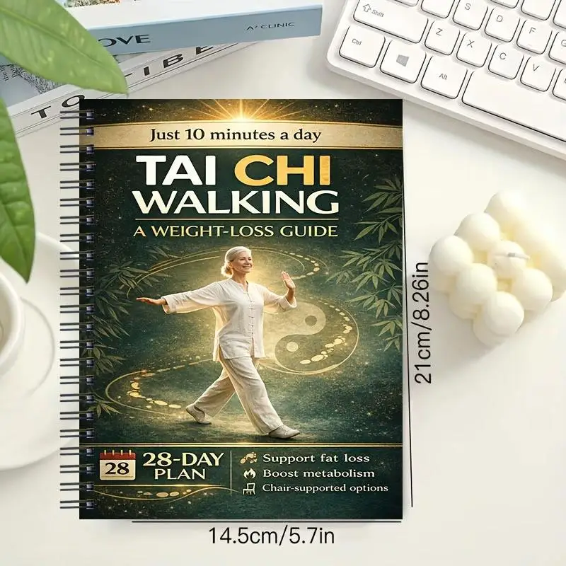 Senior Tai Chi Transformation: 28-Day Easy 10-Minute Daily Exercise Guide