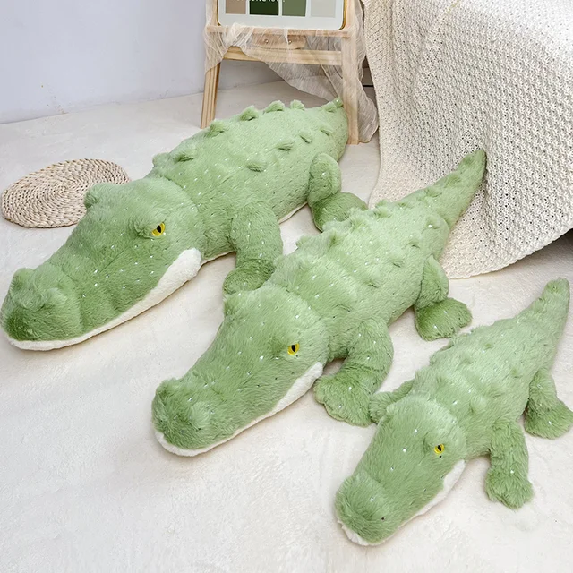 Giant Crocodile Plush Pillow Soft Large Stuffed Animals Toy – FMOME TOYS