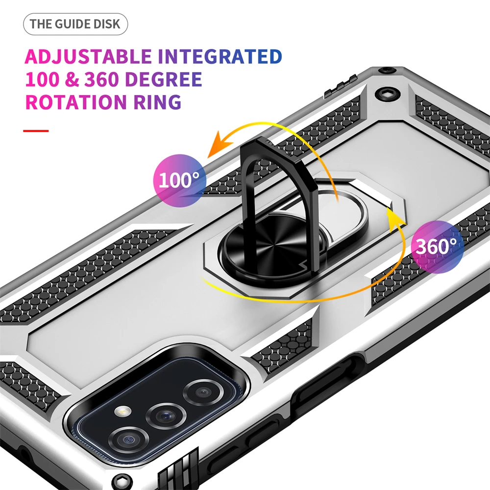 Stoßfest Fall Für Samsung Galaxy M52 M22 M23 M32 M53 M33 M12 M51 M31S M21 M 52 53 33 32 12 magnet Ring Rüstung Shell Cas_voghion.com