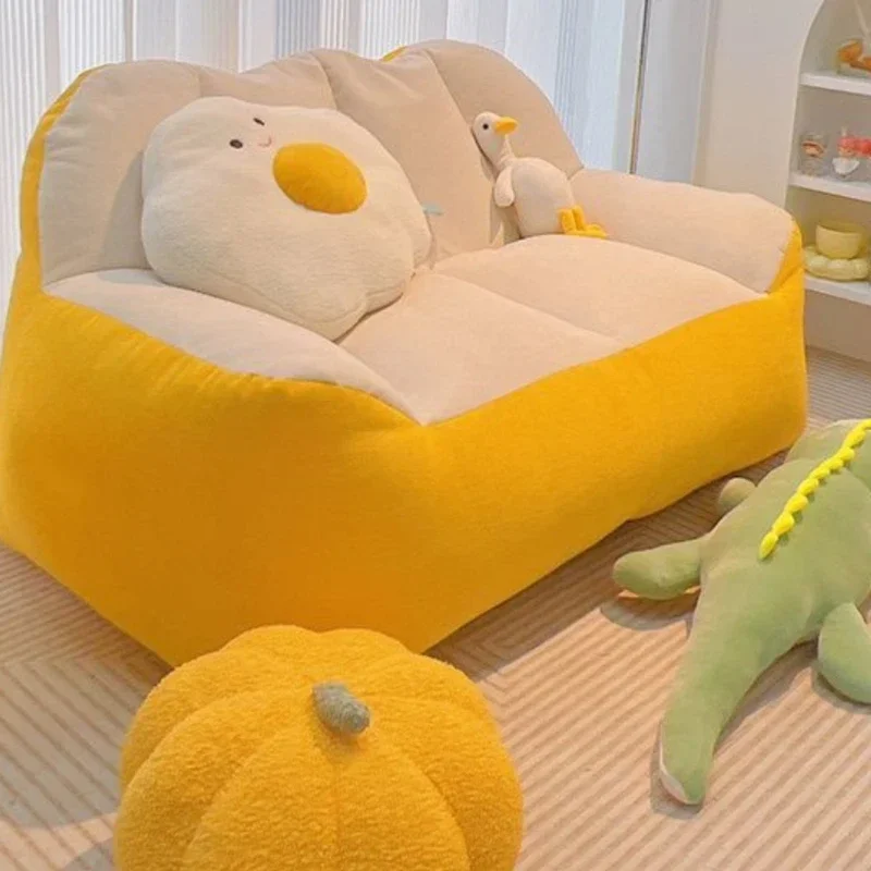 Child Bean Bag Little Infant Kids Chairs Room Furniture Children's Pouf Kawaii Baby Girl Toddler Couch Kinder Sofas Mini Kid