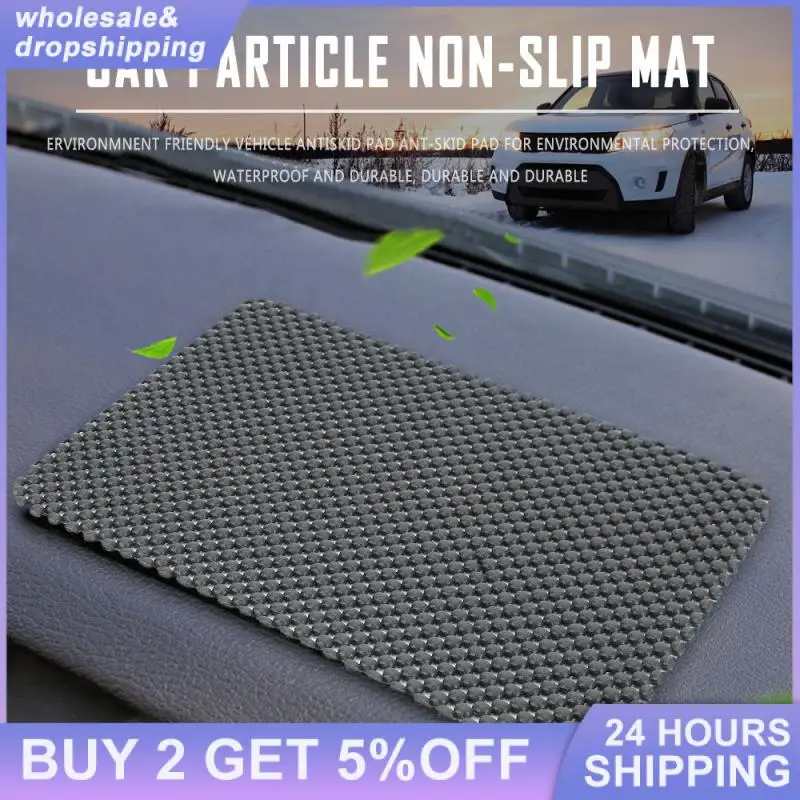 1pcs Car Interior Non-slip Pad Holder Durable Portable Non Slip Dash Mat car non slip mat non slip mat car dashboard mat non slip dash mat Interior Accessories