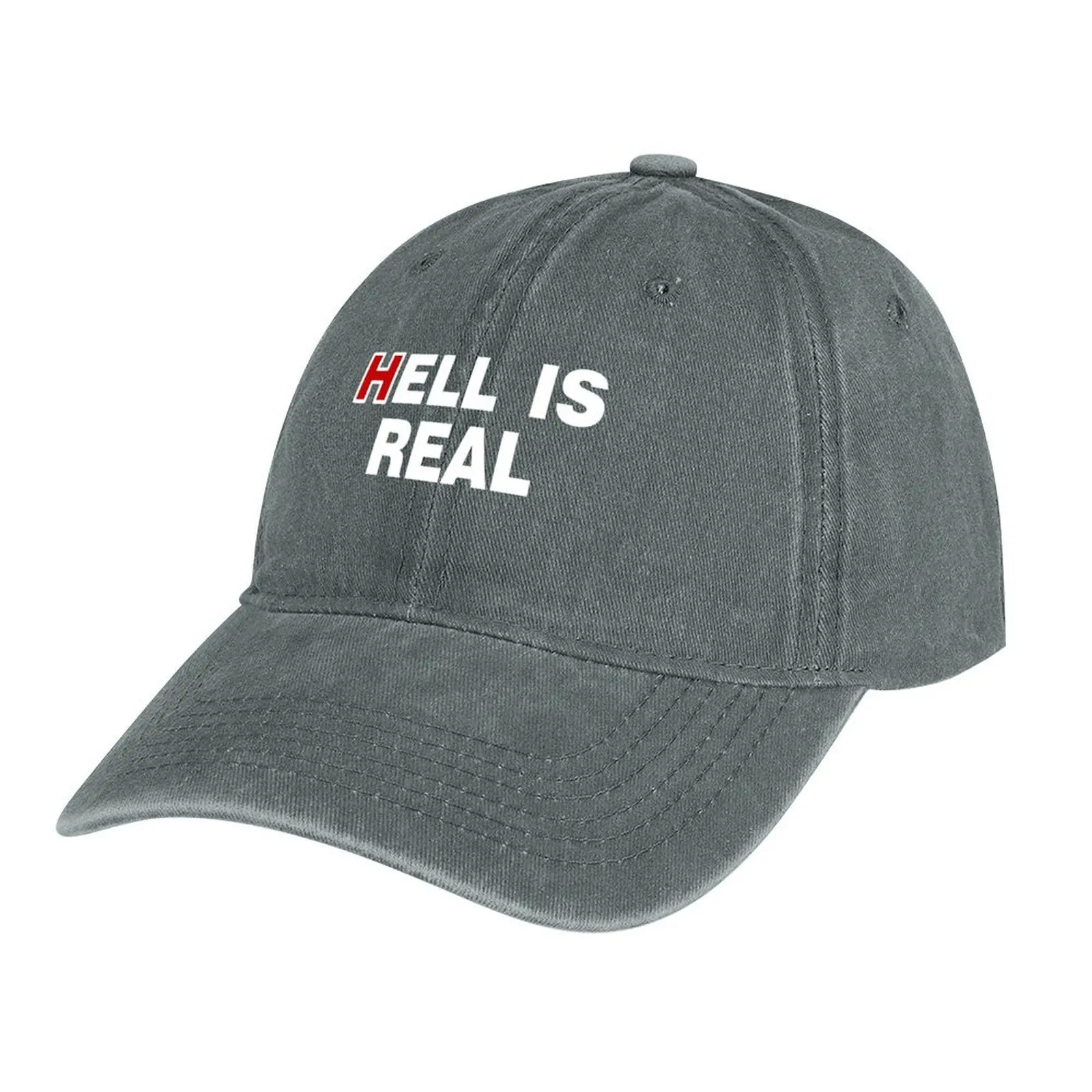 

Hell Is Real Cowboy Hat Gentleman Hat derby hat Women Men's