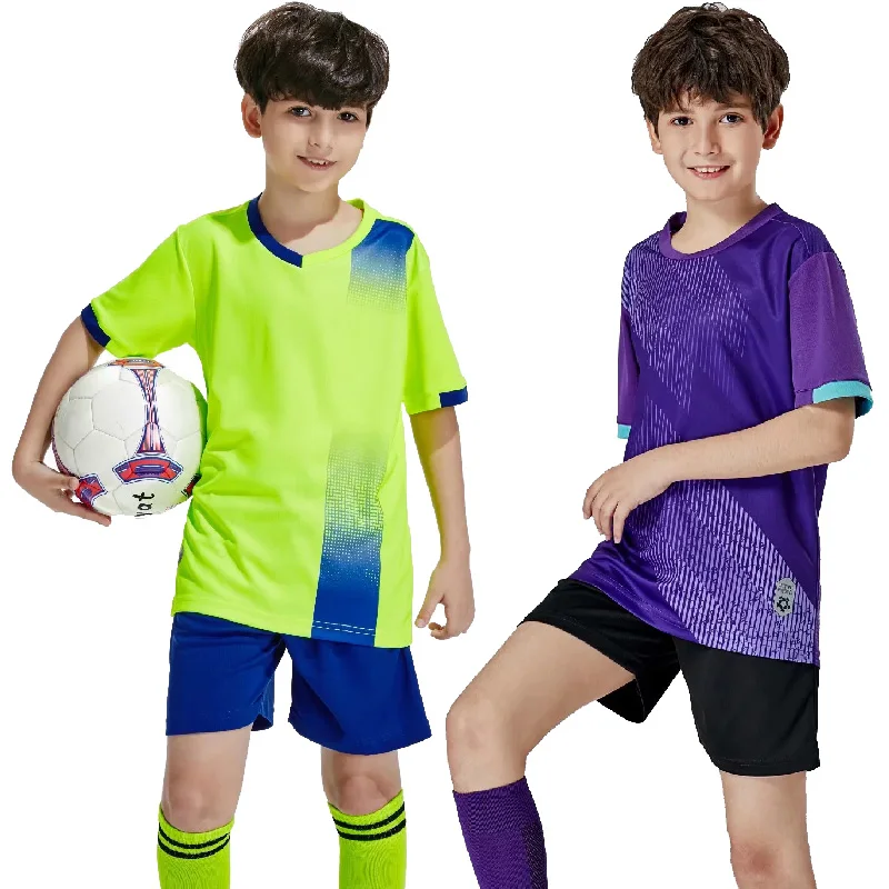 hamer Kapper ik lees een boek Kids Voetbal Jerseys Jongens Voetbalshirts Set Uniform Survetement Voetbal  Kit Meisjes 2020 Custom Voetbal Kinderen Sport Past| | - AliExpress