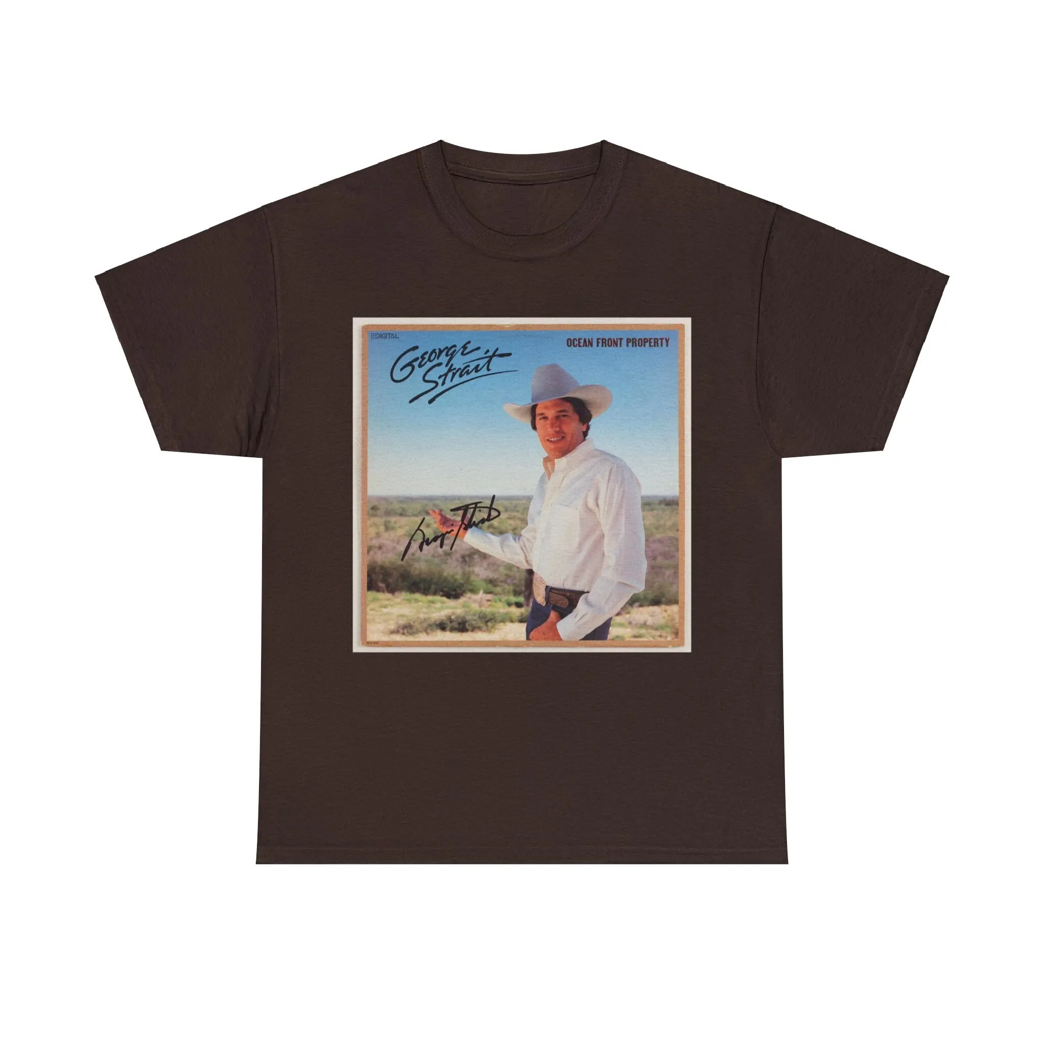 George Strait Ocean Front Proprietà Tee