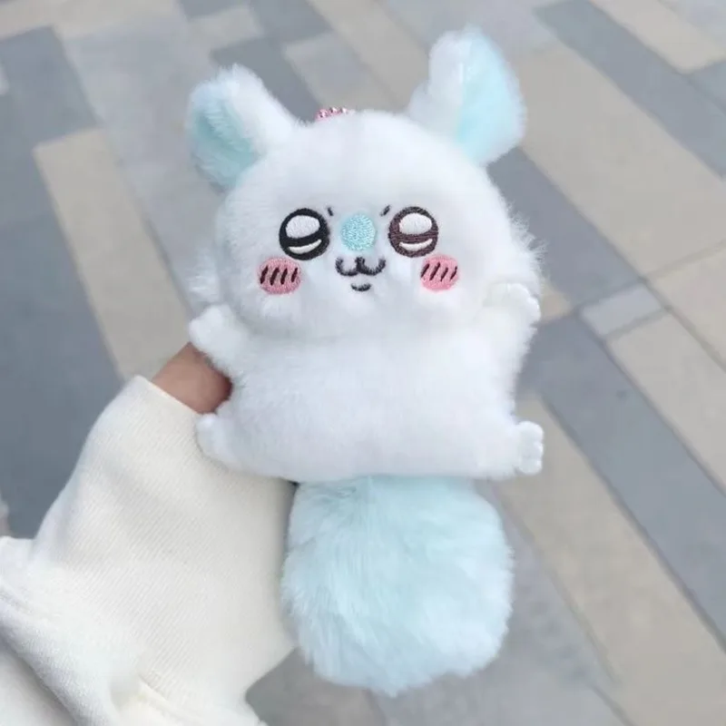 

MINISO Chikawas плюшевая подвесная игрушка, пушистая кукла, мягкая кавайная аниме-фигурка, плюшевая Подвеска для ребенка, подарок для девочки
