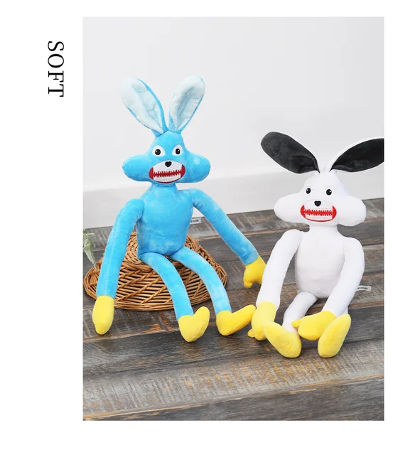 60cm Cute Cartoon Poppys Bunzo Bunny Stuffed Animal Plush Toys Poppys Rabbit  Toys Monster Plush Toys - AliExpress