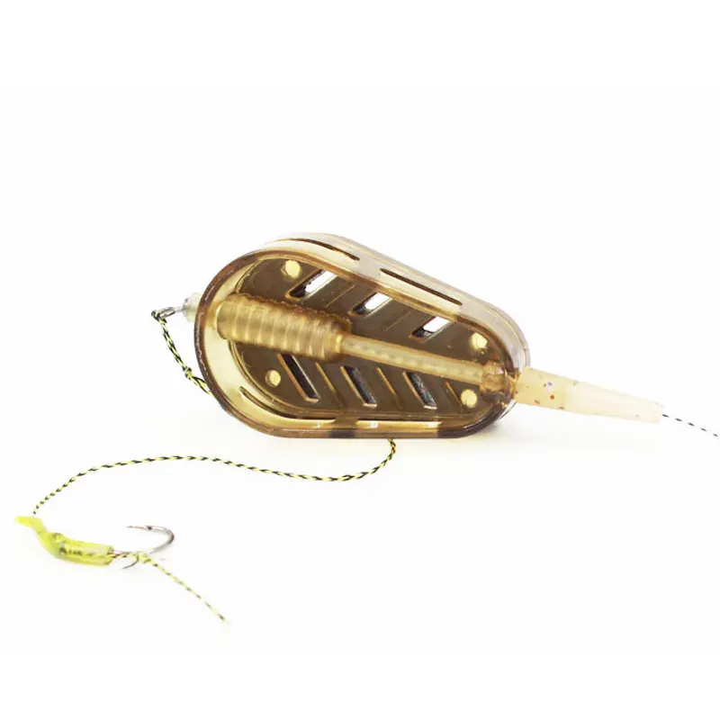 5 stücke Karpfen Angel methode Feeder Käfig 20g/30g/40g/50g Quick release Köder Käfig Korb Köder Angel gerät Zubehör – Detail 4
