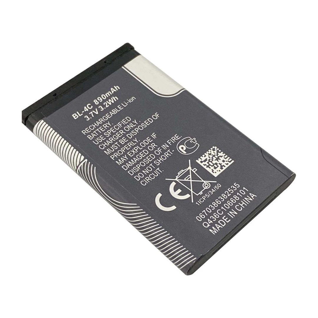Bateria do Telefone do Polímero do Lítio de Bl4c Bl4c 3.7v 890mah para Rádios Nokia Nokia 6100 6120 6600 6210 - Image 2