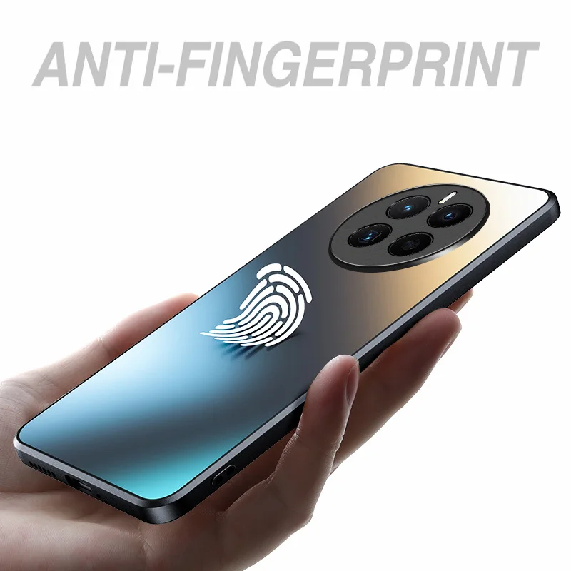 Custodia protettiva rigida in silicone Celular Glitter AG per Huawei Mate 60 50 Pro mate 40 30 pro Pure Matte Frosted_voghion.com