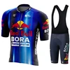 Cycling Man Mens Clothes Men Mtb Road Bike Uniform Red Bull Sports Set Mountain Clothing Jersey Men's Shorts Pants Gel Cyclist 2