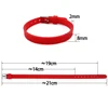 Wholesales 10pcs Colorful 8mm Silicone Wristband 8x210mm DIY Accessories Bracelet Fit 8mm Slide Charms Letters 3