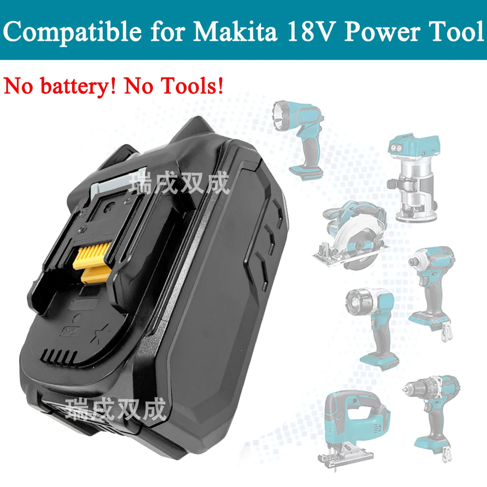 BL1830 10*21700 리튬 배터리 케이스 박스 Makita 18V 리튬 이온 배터리 쉘 하우징용 BMS 밸런스드 PCB 충전 회로 기판