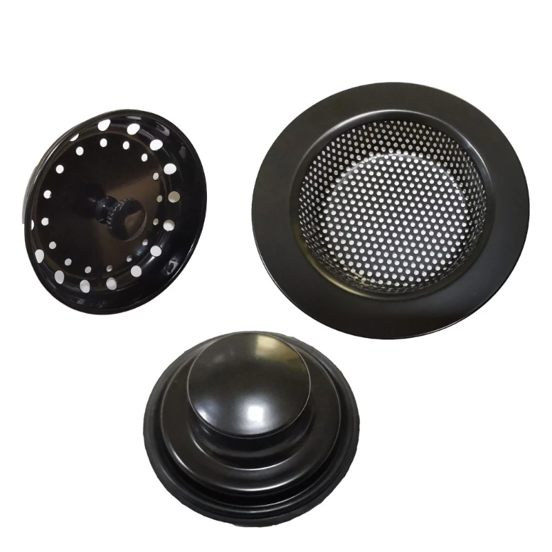 

Stainless Steel Universal Anti-Clogging Kitchen Sink Filter Sieve Basket Strainer Wide Rims for Kitchen Sink Drain